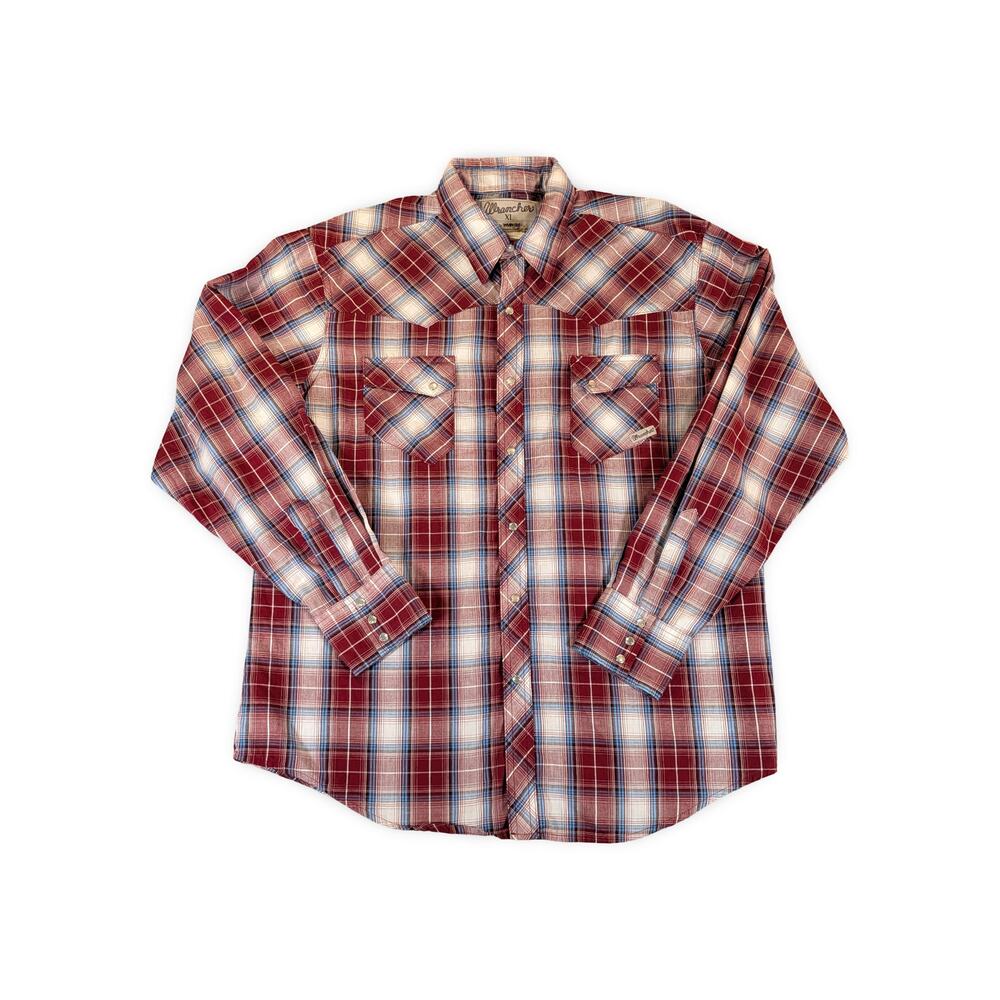 Wrangler Wrancher Pearl Snap Western Shirt XL